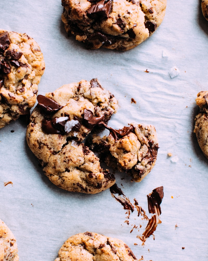 Cookie con chocolate derretido